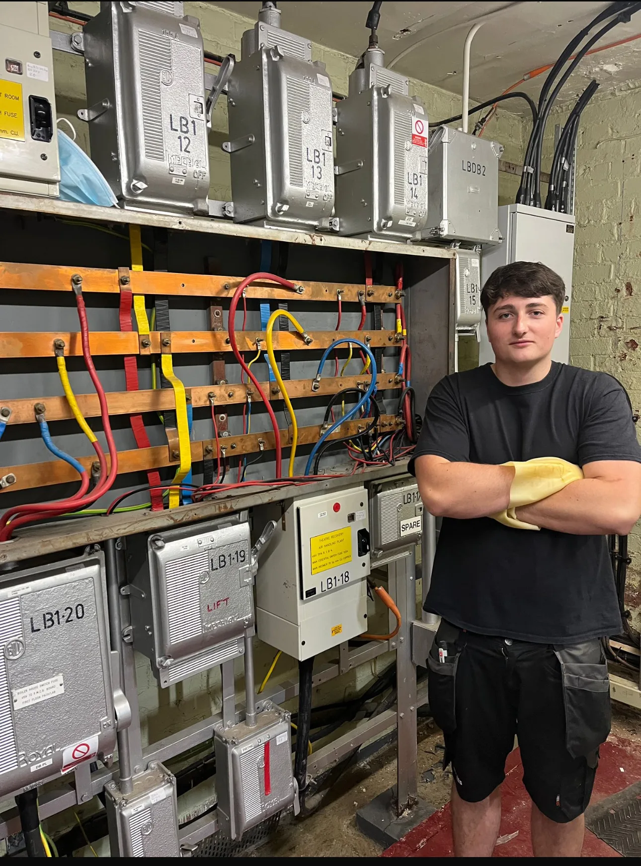 Nathan Creevy, founder of Prometheon Electrical Solutions